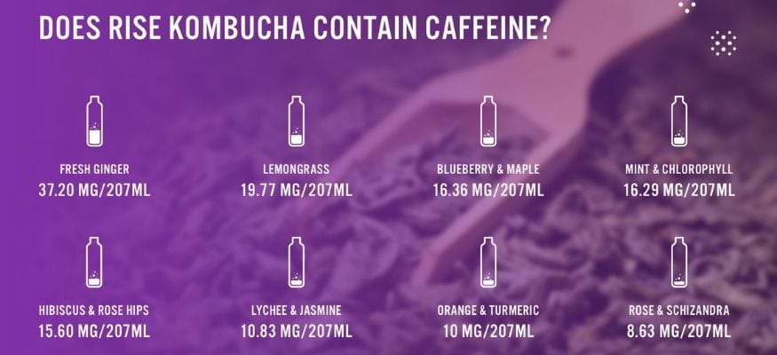 DOES KOMBUCHA TEA HAVE CAFFEINE?